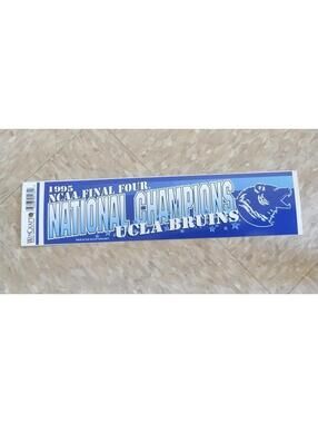 1995 UCLA bruins tournament bumper stickers